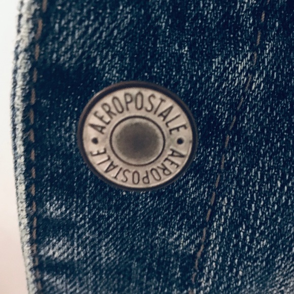 SOLD!!! AEROPOSTALE jean jacket Medium EUC - Picture 3 of 7